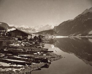 Lake Brienz by Adolphe Braun